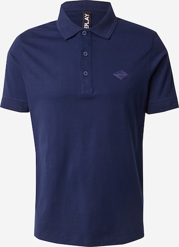 REPLAY Shirt in Blauw: voorkant