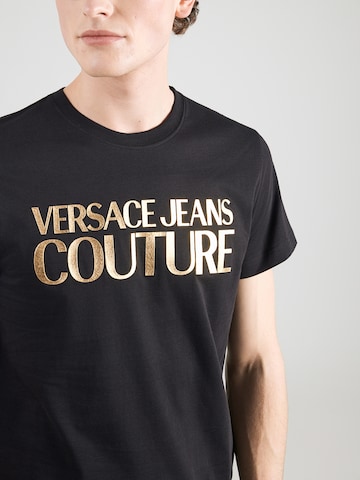 T-Shirt Versace Jeans Couture en noir