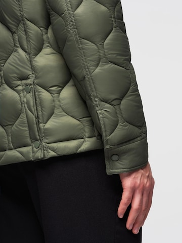 Ombre Zimní bunda – zelená