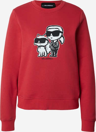Karl Lagerfeld Collegepaita koossa L värissä punainen / musta / valkoinen, Tuotenäkymä