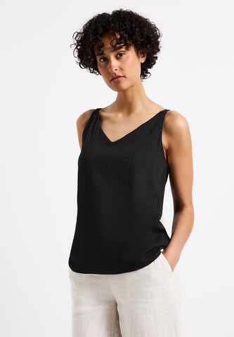 STREET ONE Top in Schwarz: Vorderseite