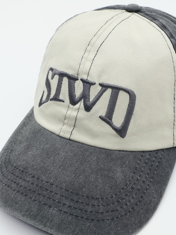 Pull&Bear Czapka z daszkiem 'STWD' w kolorze czarny