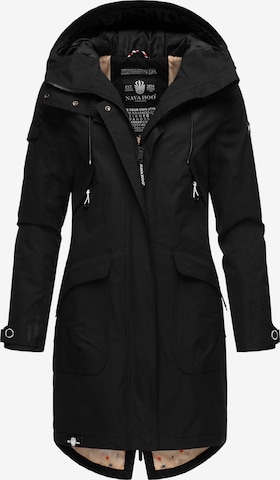 NAVAHOOTehnička jakna 'Pfefferschote' - crna boja: prednji dio
