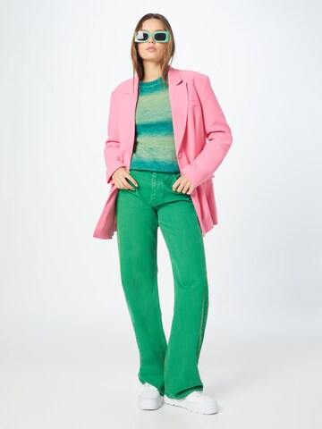 NEON & NYLON Pullover 'SPACY' in Grün