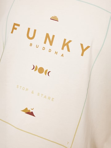 T-Shirt Funky Buddha en beige