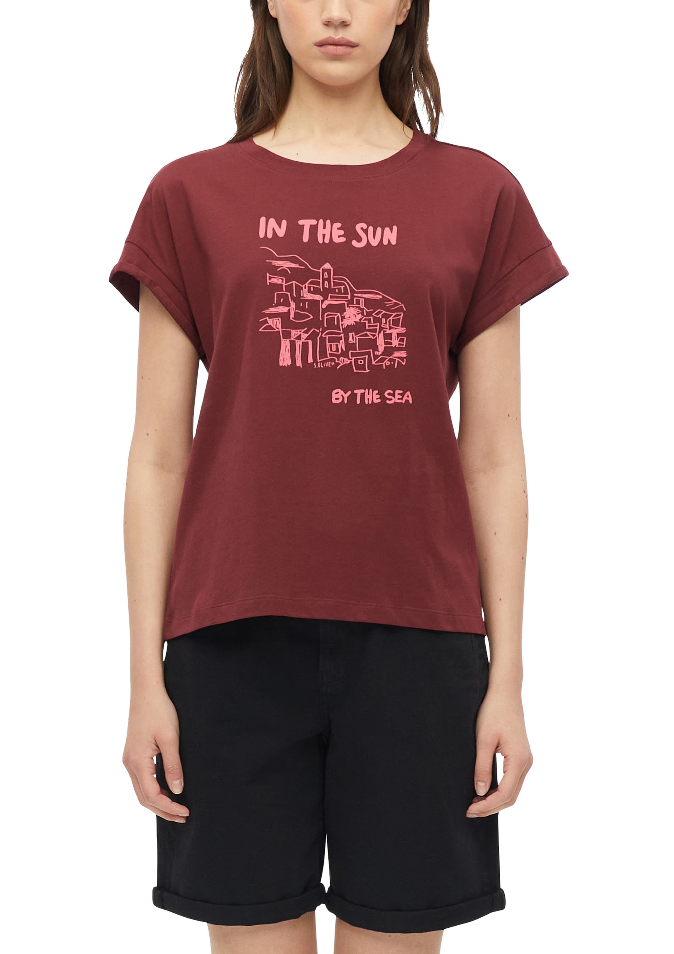 T-shirt s.Oliver en rouge