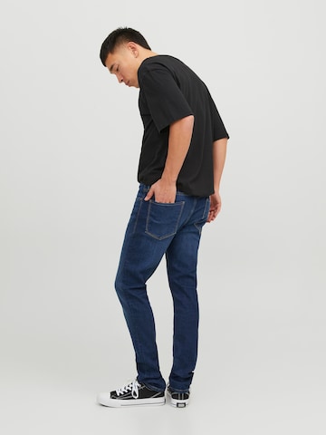JACK & JONES Slimfit Jeans 'Glenn Felix' in Blauw
