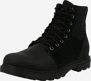 SOREL Lace-up boots 'CARSON' in Black: front