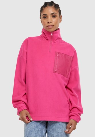 Urban Classics Sweater in Pink: front