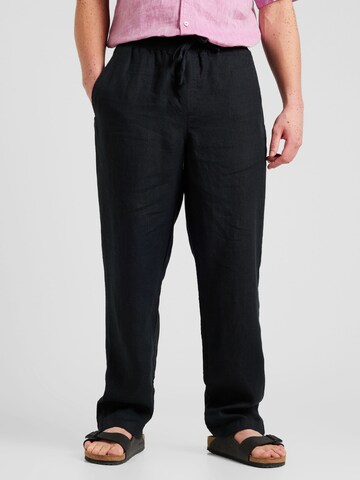 CAMP DAVID Loosefit Hose in Schwarz: Vorderseite