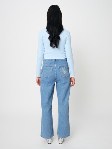 Crās - Camisa ' Ivonecras ' em azul