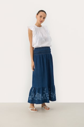 Jupe 'Thamara' Part Two en bleu