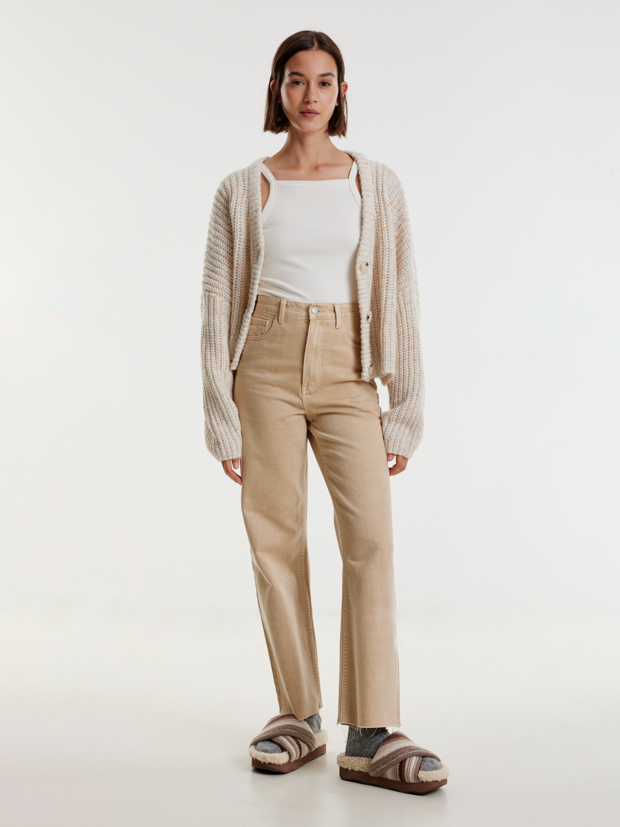 EDITED Productos Cárdigan 'Zanina' beige