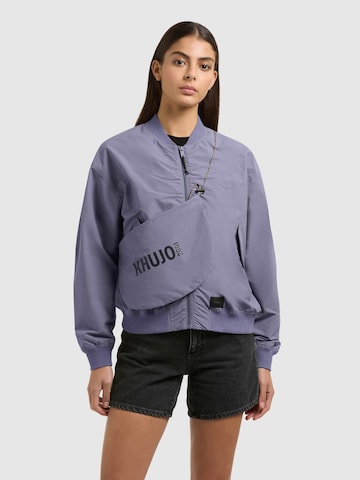 khujo Between-season jacket 'FACEE ' in Purple