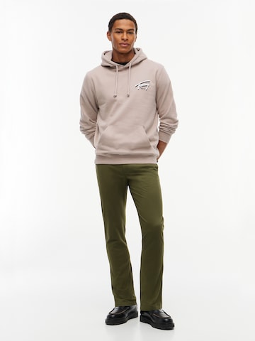 Felpa 'NYC' di Tommy Jeans in grigio