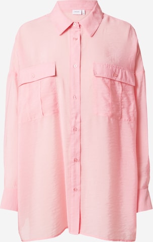 NÜMPH Blouse 'ELINAM' in Roze: voorkant