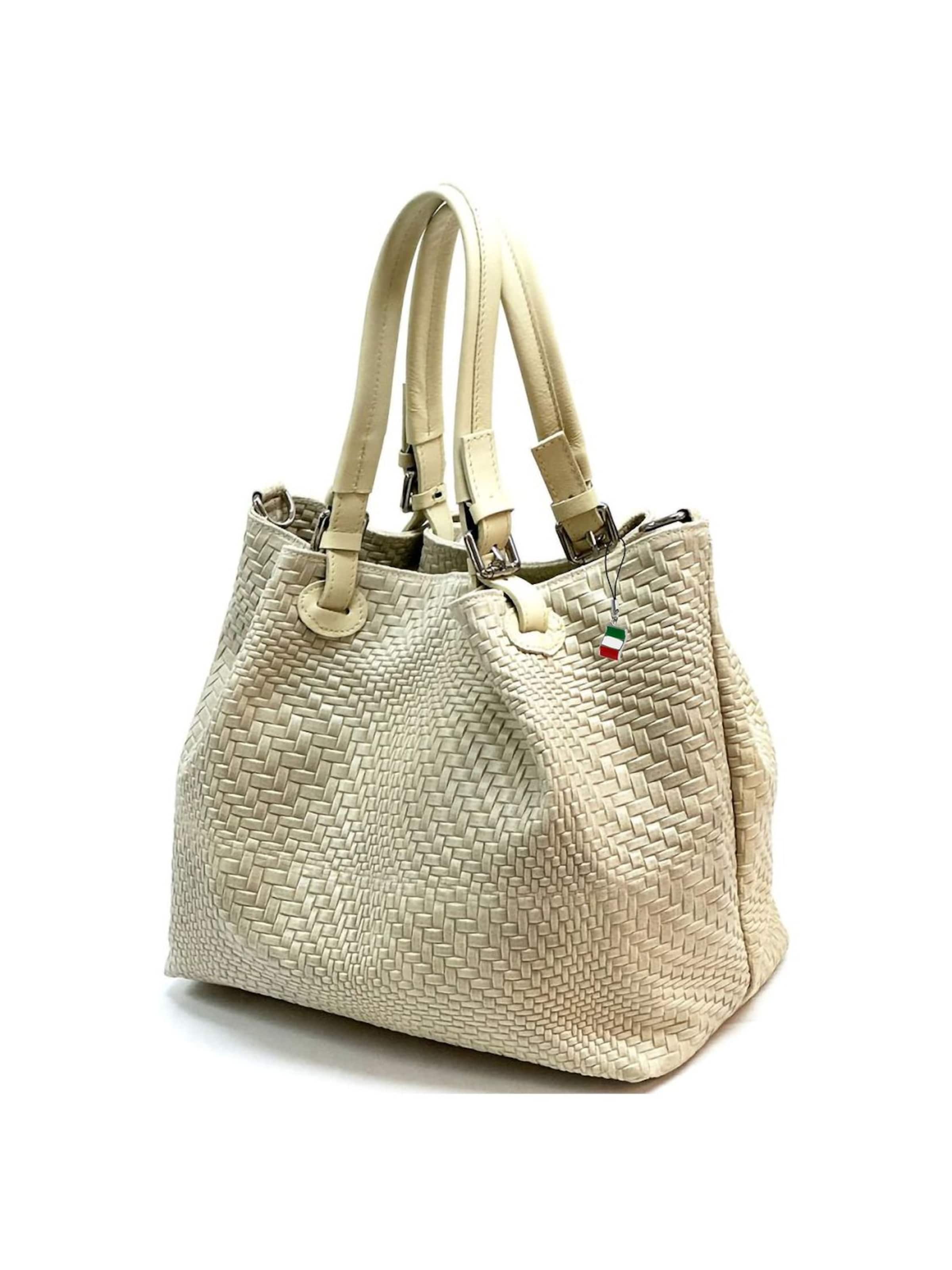 Florence Schultertasche‌‌‌‌‌‌‌‌ in Beige: Vorderseite