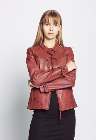 MUSTANG Lederjacke 'Ryana' in Rot