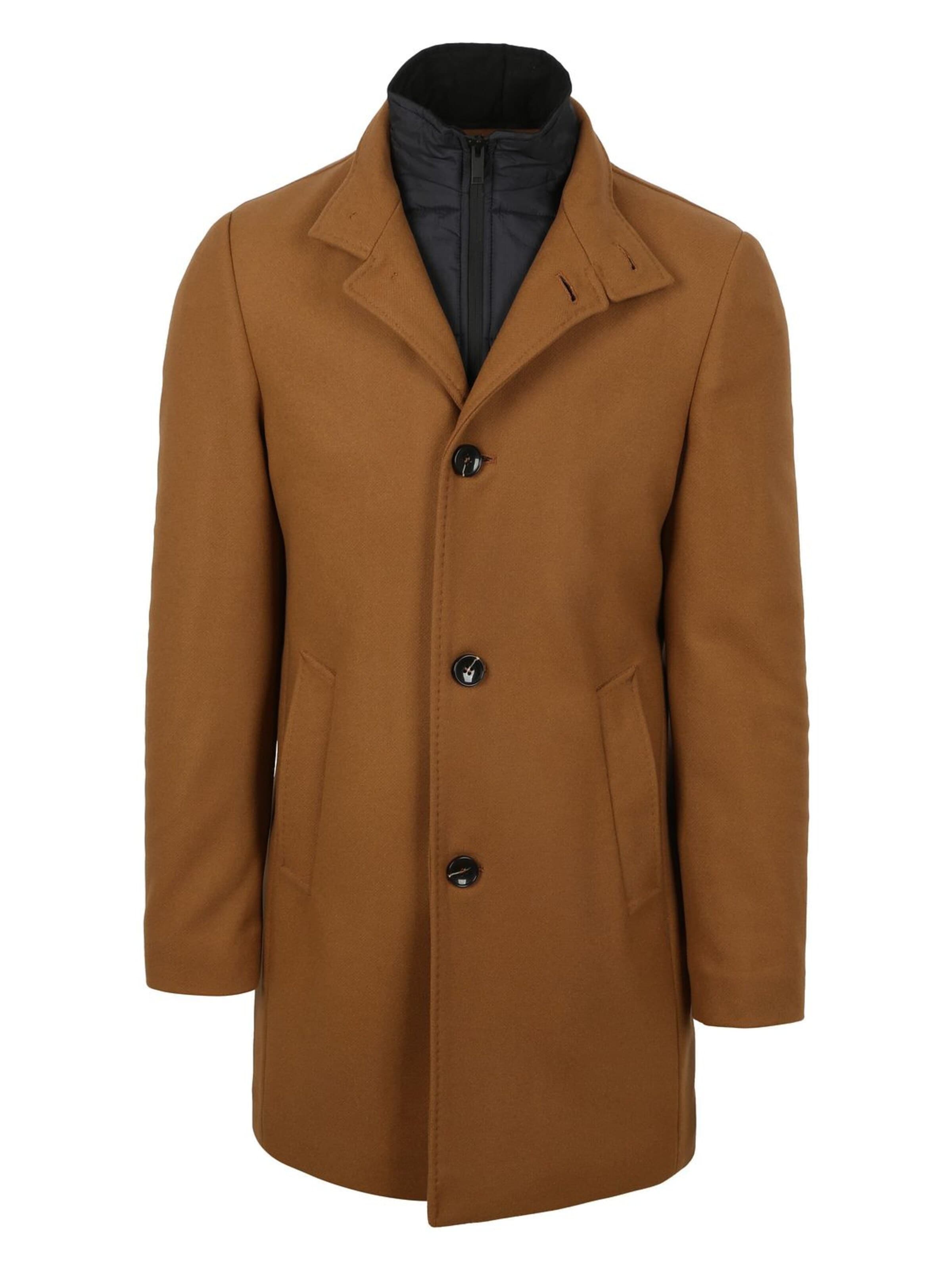 Manteau d’hiver 'Hans' Suitable en marron : devant