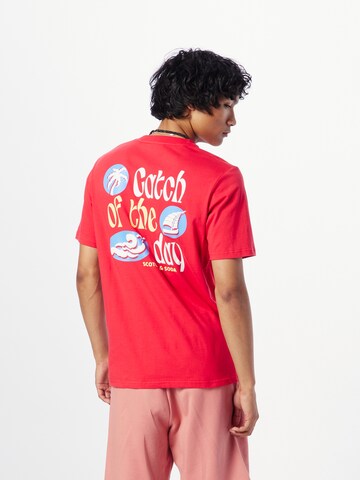 SCOTCH & SODA T-Shirt in Rot