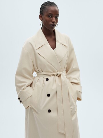 MANGO Övergångskappa 'Angela' i beige