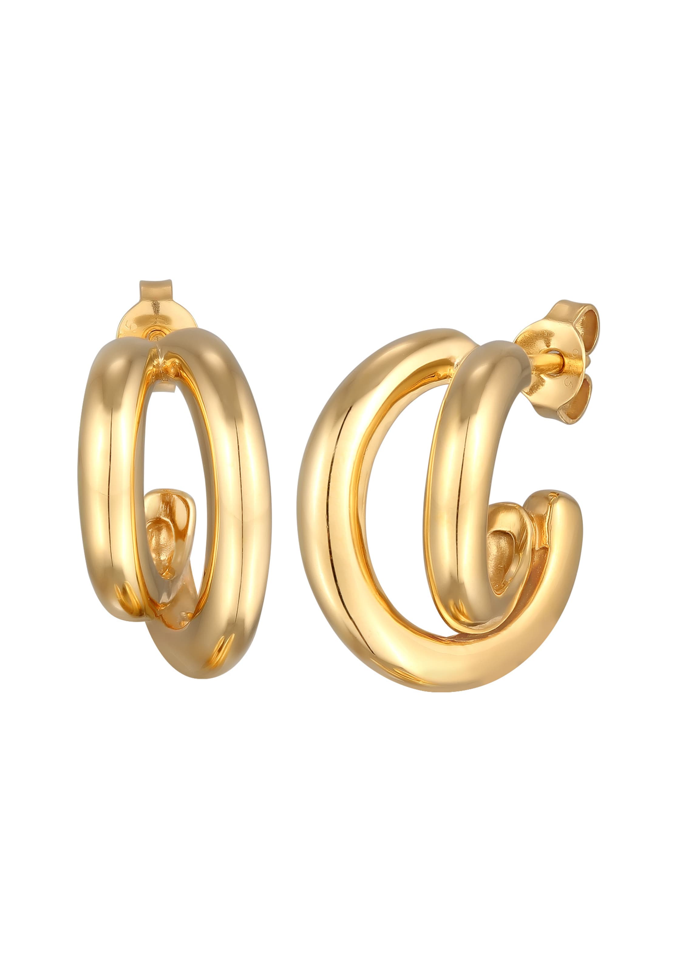 ELLI PREMIUM Earrings in Gold: front