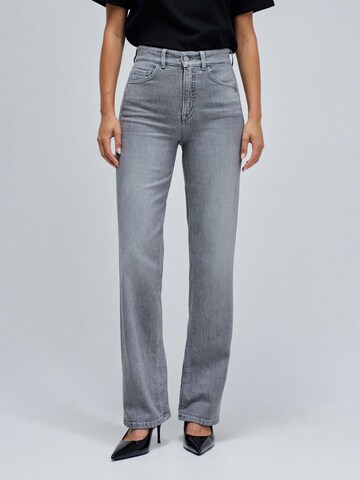 Salsa Jeans Skinny Jeans 'Faith' in Grijs: voorkant