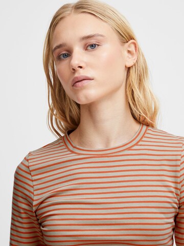 ICHI - Camisa 'Mira' em laranja