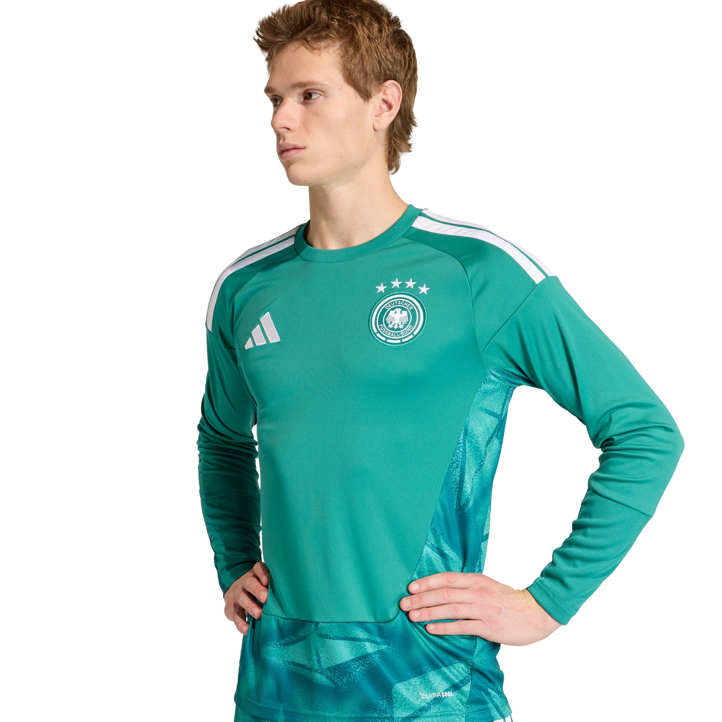 ADIDAS PERFORMANCE Jersey 'DFB H GK' in Green