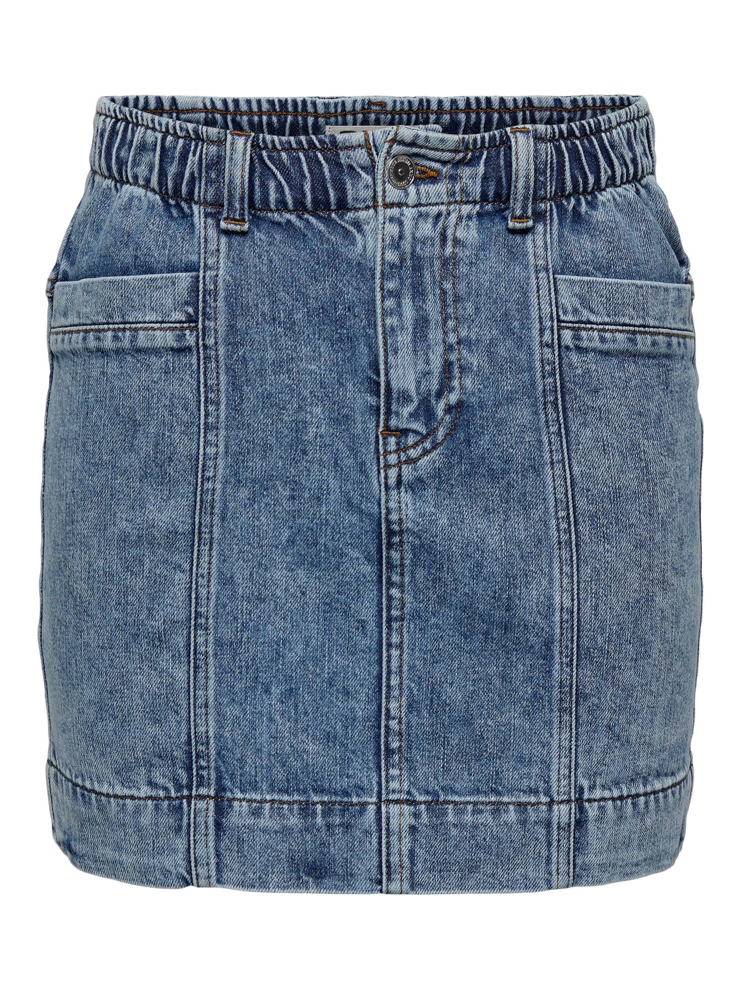 kék farmer ONLY Szoknyák 'KARLA', Termék nézet