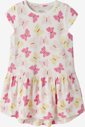 NAME IT Šaty 'NMFVIGGA' – bílá: přední strana