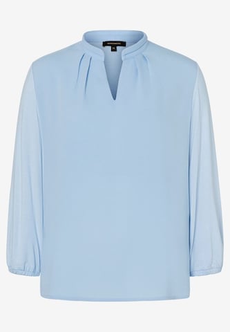 MORE & MORE Bluse i blå: forside