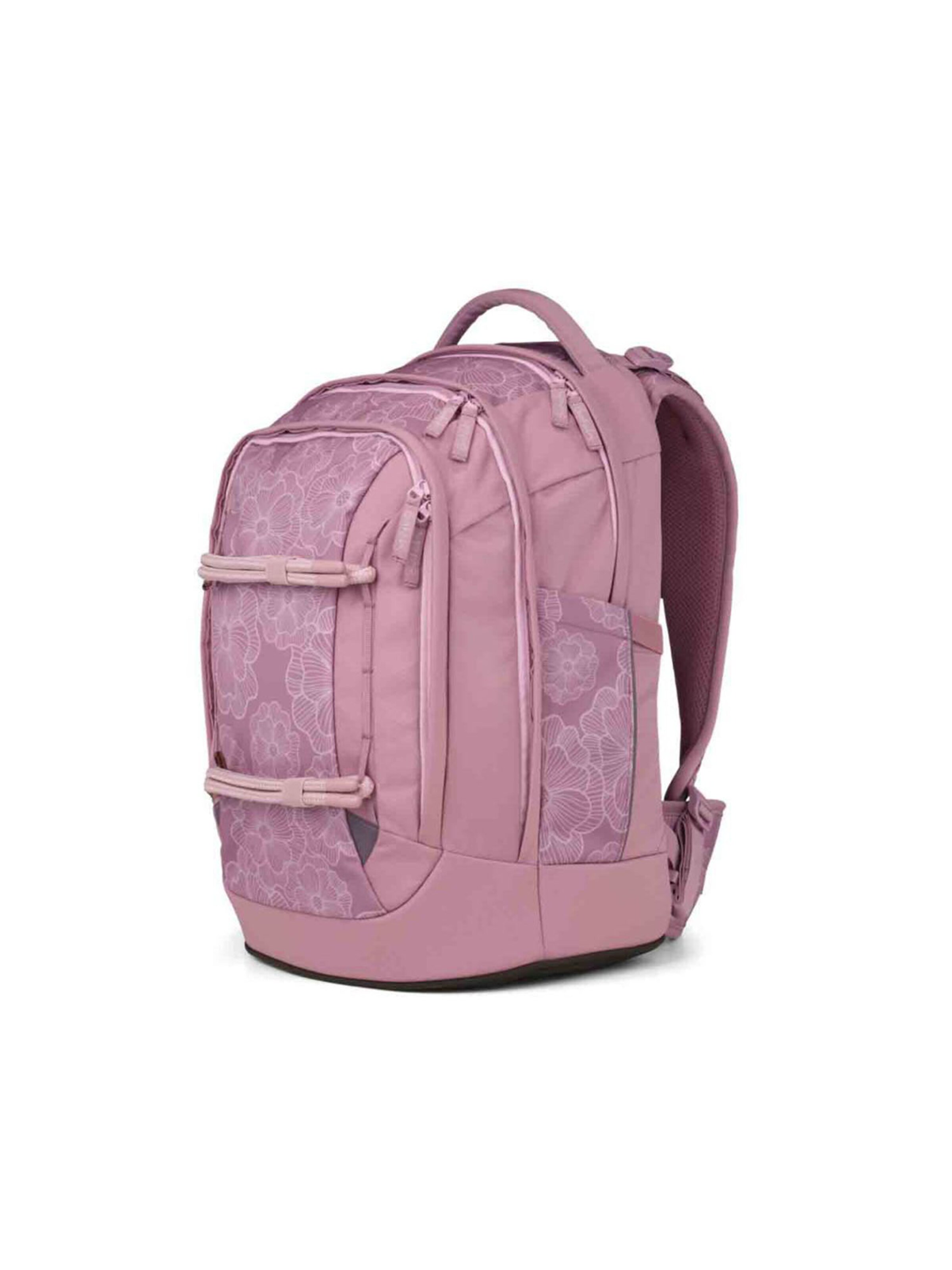 Satch Backpack 'Pack Schulrucksack Set 3tlg' in Pink