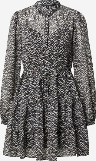 Forever New Kleid 'DRAWCORD' in hellbraun / grau / schwarz / weiß, Produktansicht