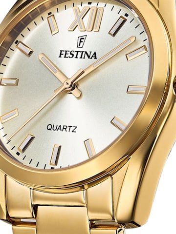 Montre à affichage analogique FESTINA en beige