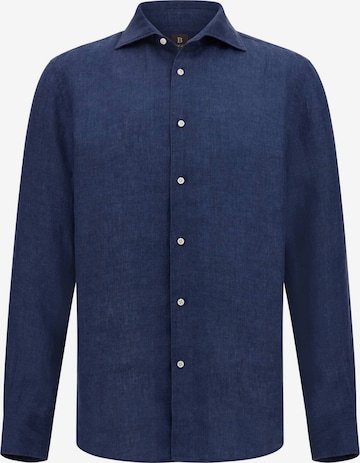 Boggi MilanoRegular Fit Košulja - plava boja: prednji dio