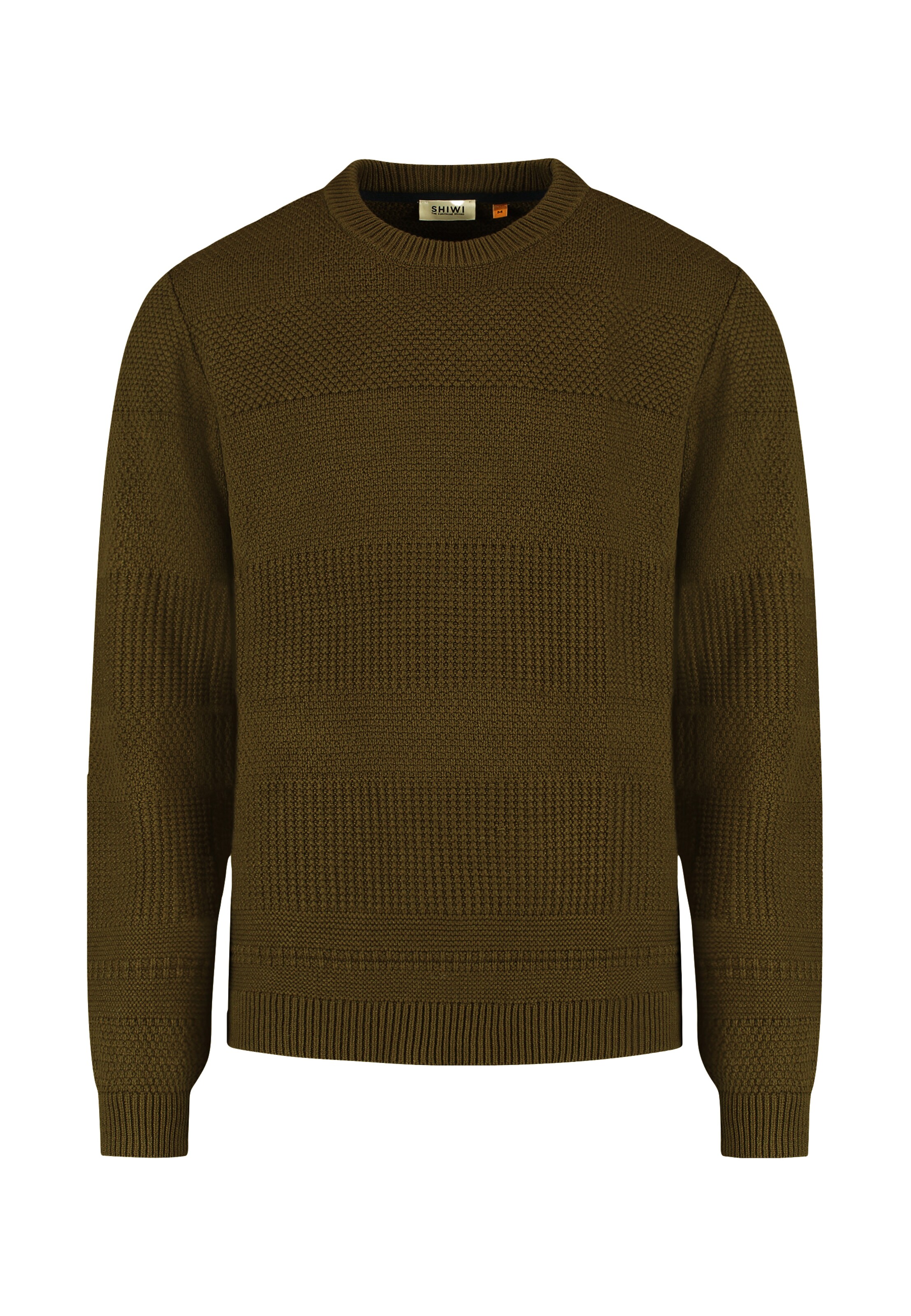 Shiwi Pulover | zelena barva: sprednja stran