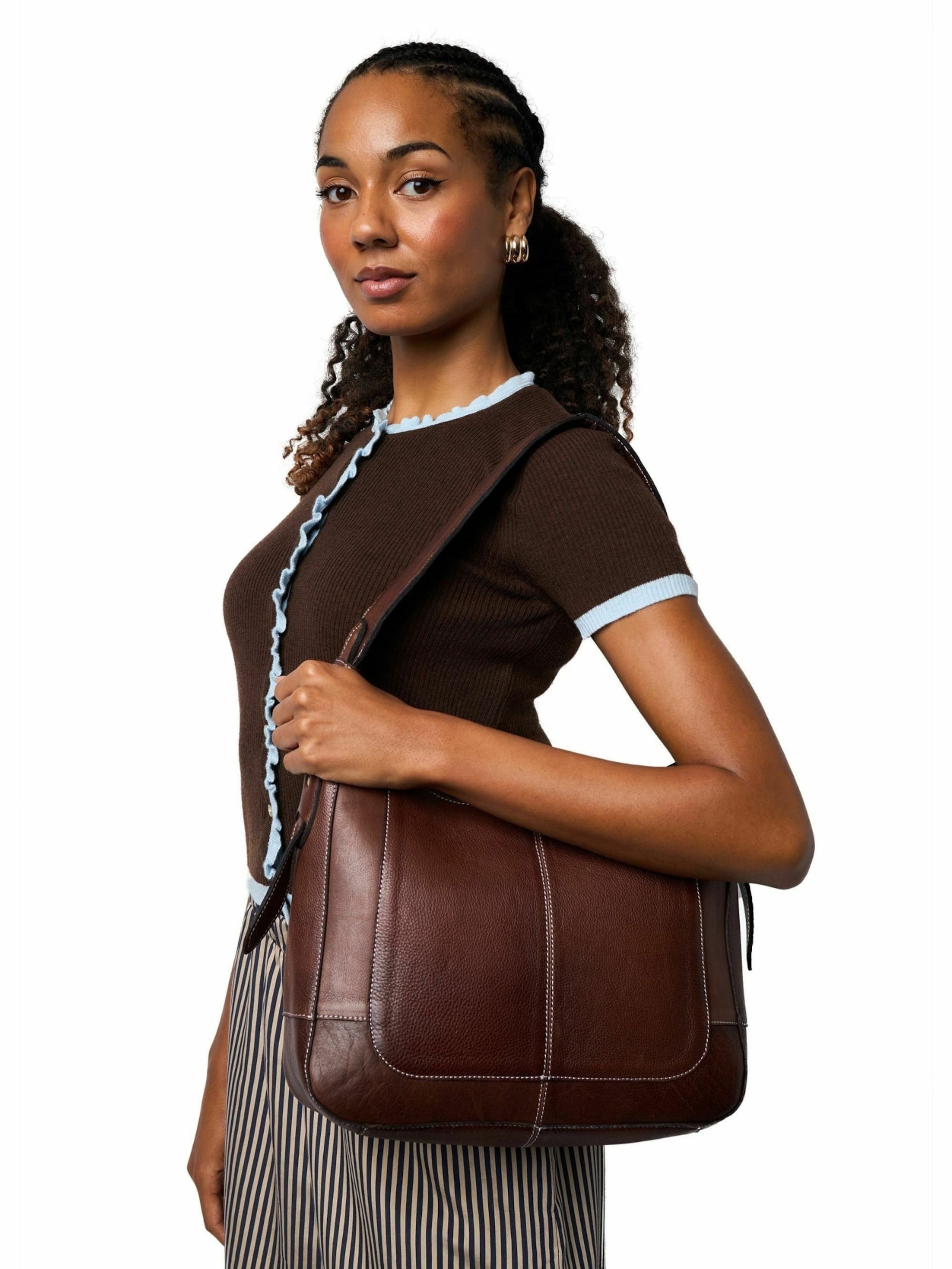 RE:DESIGNED Bag ' Neri ' in Grau: Vorderseite