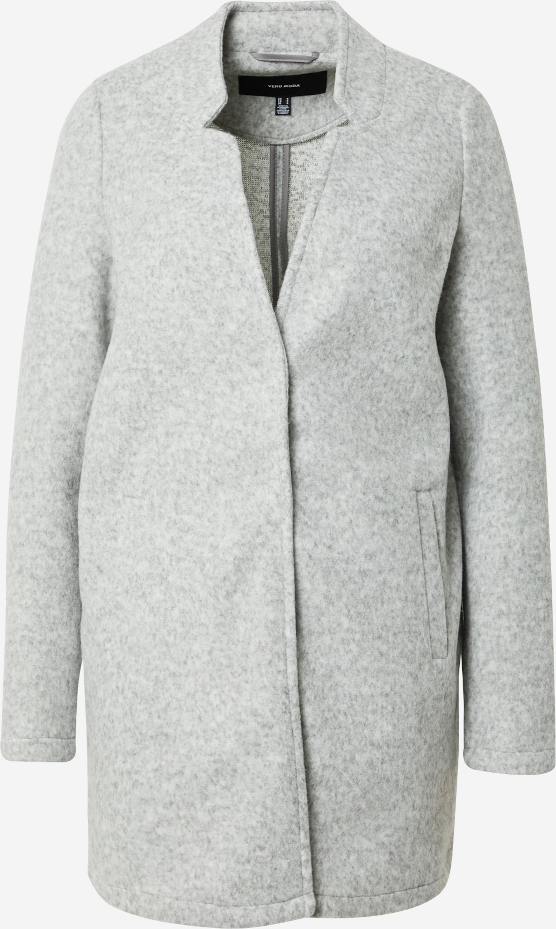 Manteau mi-saison 'Katrine' VERO MODA en Gris Chiné | ABOUT YOU