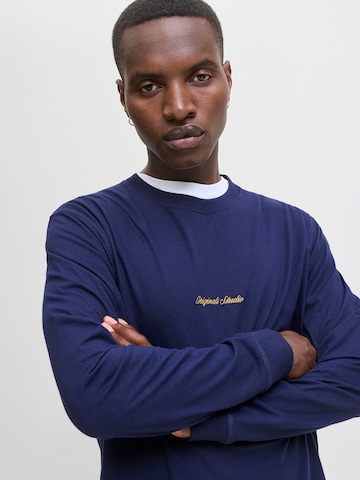 T-Shirt 'JORNORREBRO' JACK & JONES en bleu