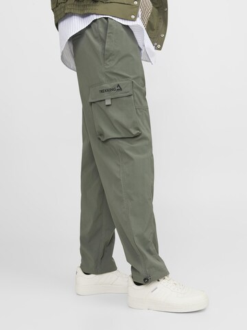 JACK & JONES Regular Cargo Pants in Green