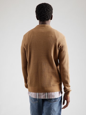 Pull-over 'JPRBLAREAGAN' JACK & JONES en marron