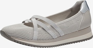 JANA Ballet Flats in Grey: front