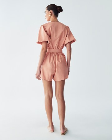 St MRLO Jumpsuit 'Nelli' in Roze: terug