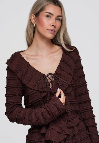 Ombre Shirt ' OW-TS-E0067' in Brown