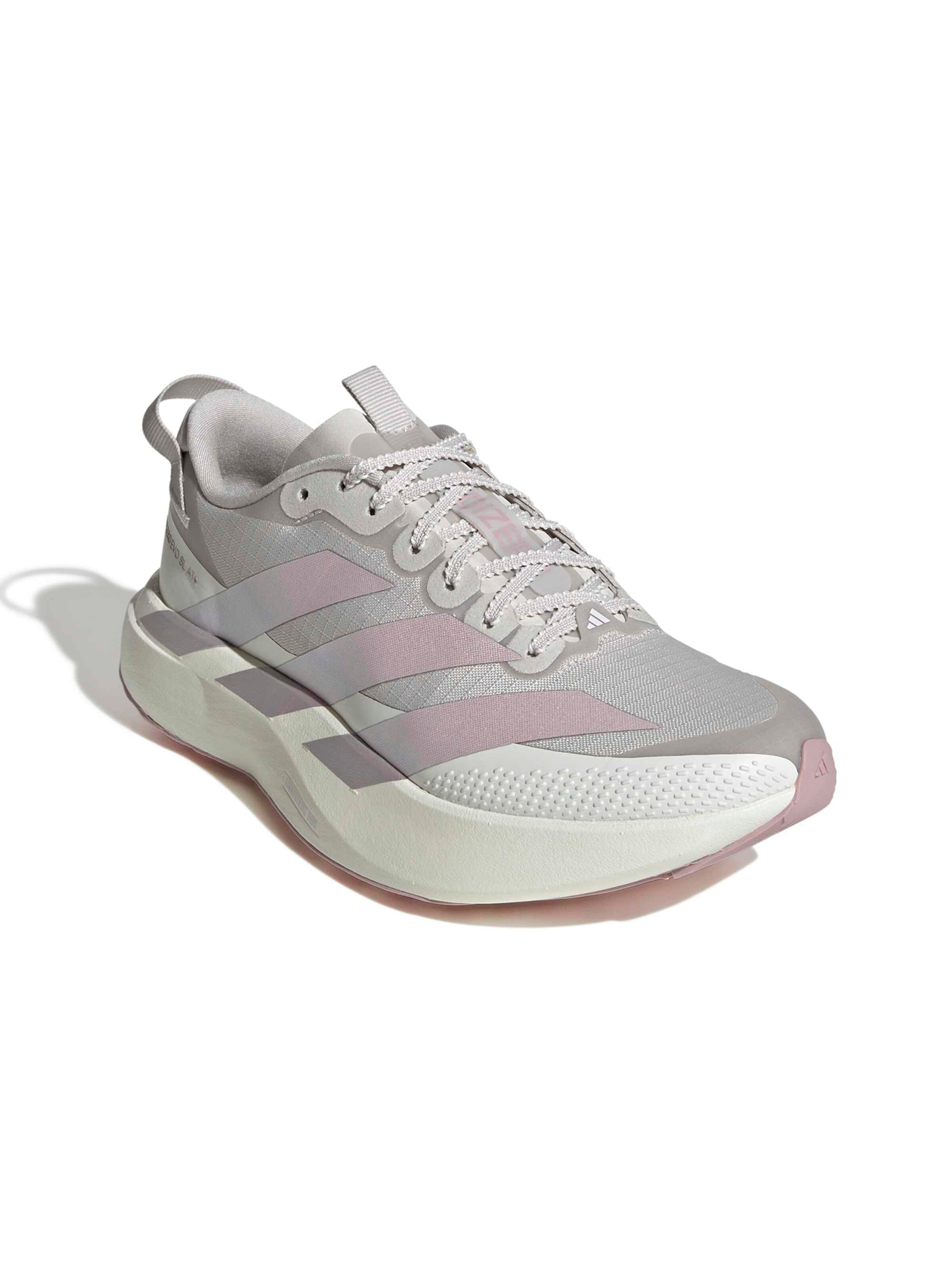 ADIDAS PERFORMANCE Chaussure de course 'ADIZERO EVO SL' en 36 en gris / gris argenté / rose ancienne, Vue avec produit