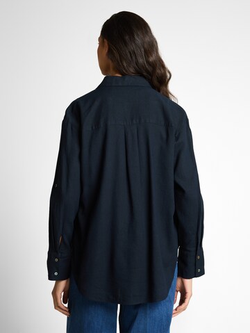 TOM TAILOR Blouse in Blue