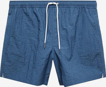 MANGO MAN Swim Trunks 'lisoc' in Blue: front