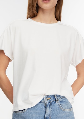 T-shirt COMMA en blanc