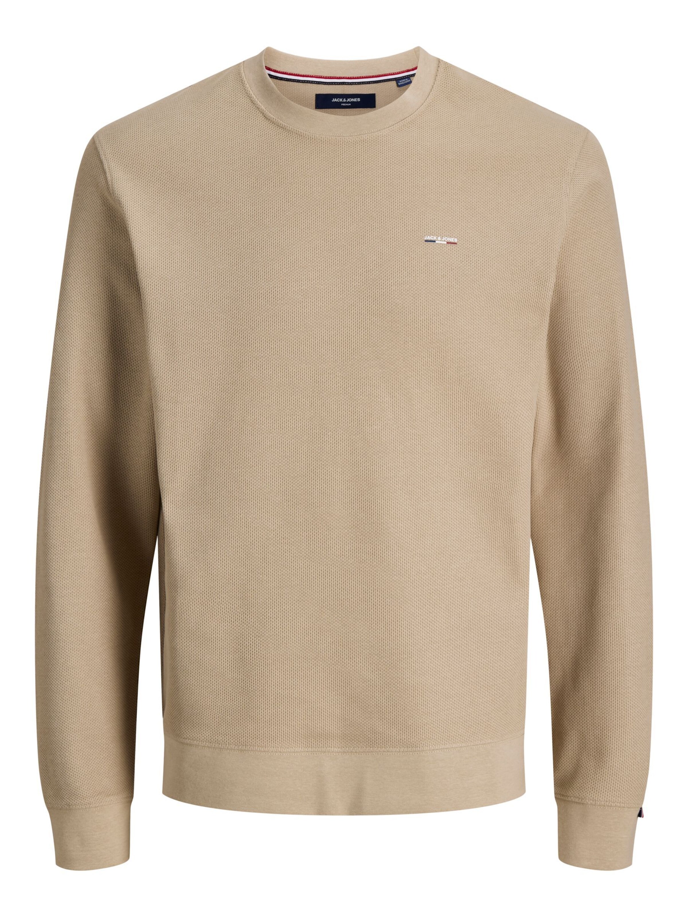 JACK & JONES Sweatshirt 'JPRBLUAlves' in Grijs: voorkant